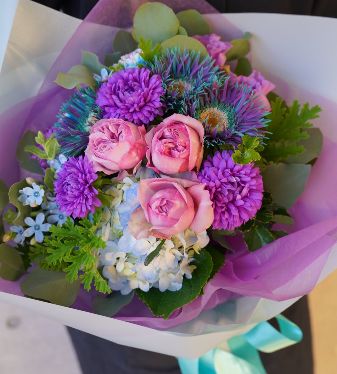 ブルーとパープルでちょっぴり不思議な世界観に🪼