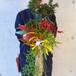 フレッシュのしめ縄かざりは、特別な存在感が。