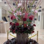 ホテルニューイタヤさんでのロビー装花がスタートしました!