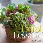 5月フローラルレッスンスケジュールのご案内🗓️