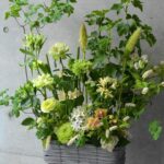 初夏の訪れを感じる…爽やかなグリーンアレンジメント