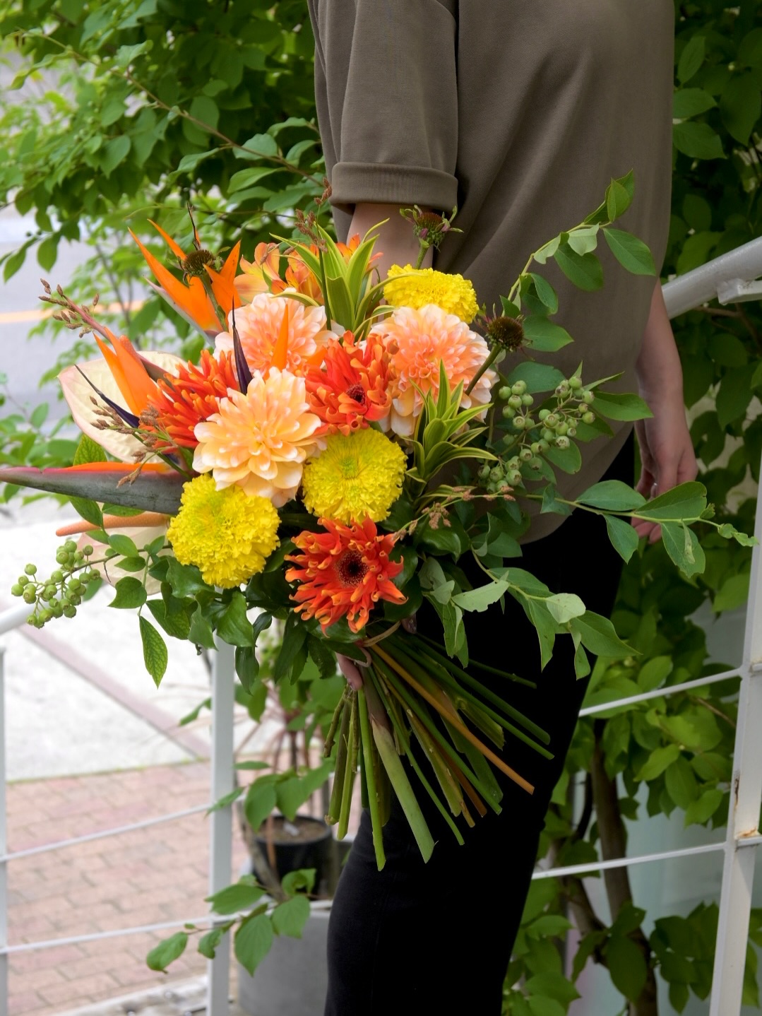 ストレリチアを入れた