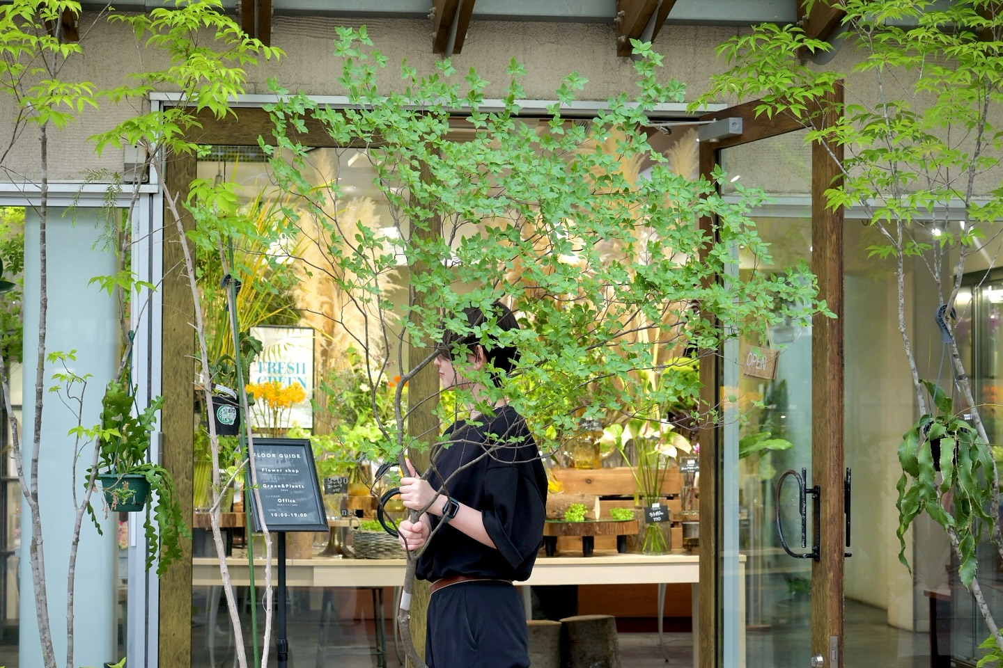 枝ぶり良しで美枝なドウダンツツジ。