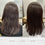 髪質改善トリートメントをされたお客様です