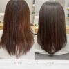 en美髪カラーとプレミアムトリートメントをして下さったお客様です️